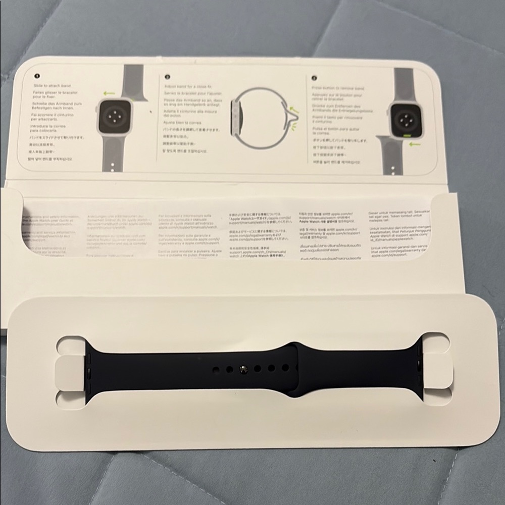 Black‎ Apple 🍎 Watch Band never used IWatch - Picture 4 of 5